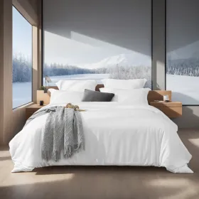 Oversized Duvet Cover Set Includes 1 Duvet Cover & 2 Pillowcases. Features Breathable, Soft, And High-quality Fabric In Bohemian Style. Combines (Option: Defaulttitle)